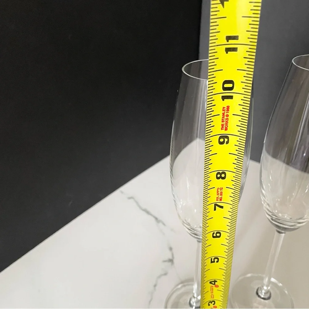 SET of 2 Toasting Flutes by Lenox